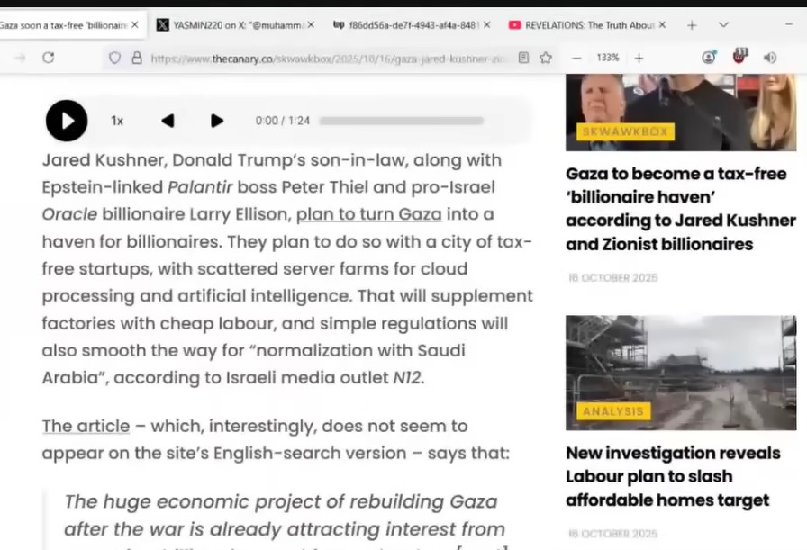 Screenshot 1donald tr gaza