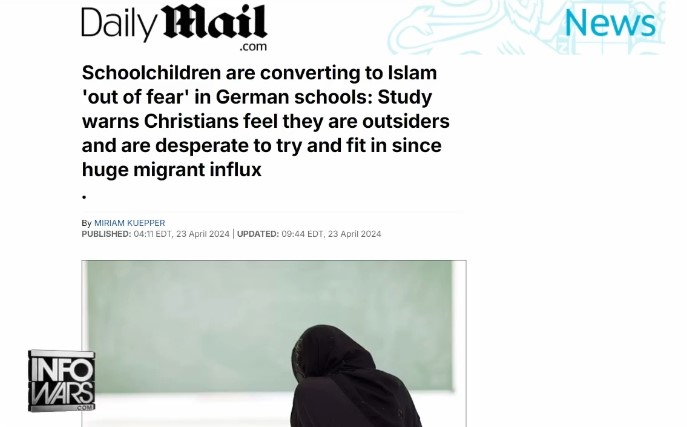 Screenshot 1school children covvertingislam