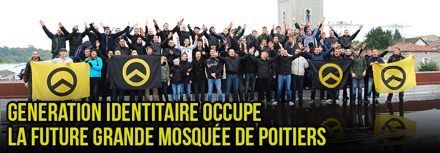 Generation Identitaire Occupy Mosque