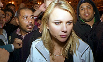Lara Logan Reporting From Egypt Where she was sexually assulted