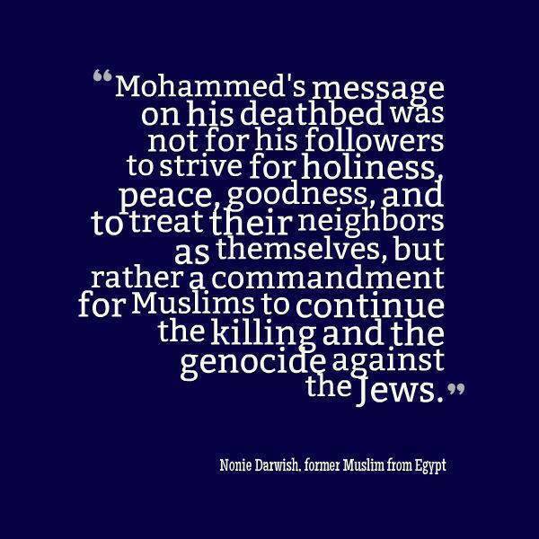 Mohammed's Deathbed Message